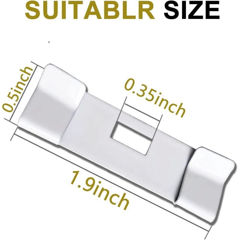 Vertical Blind Repair Vane Savers, 16PCS Metal Vertical Blind Repair