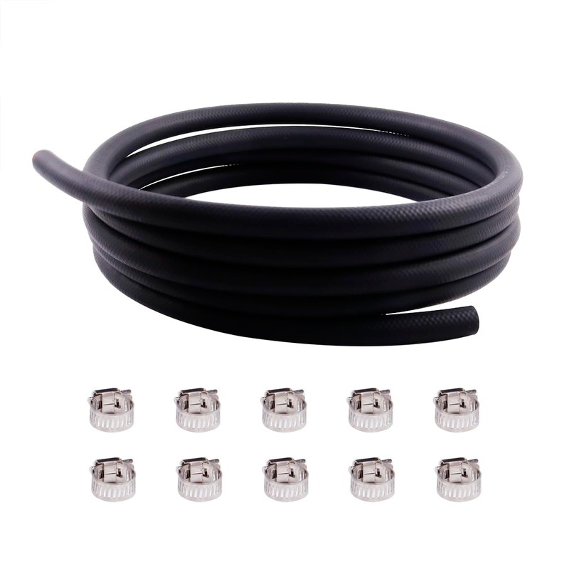 ZAP Performance 5/16 Inch (8mm) ID NBR Fuel Line Hose，10