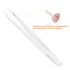 sourcing map 40Pcs 93302 Precision Plastic Tweezers Kit 121mm Anti-Static