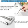 Cheese Slicer with Board for Block Cheese - Heavy Duty