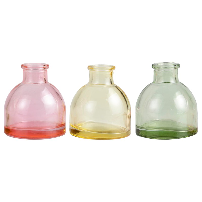 Ginger Ray Easter Coloured Glass Bud Vases for Flower Decorations