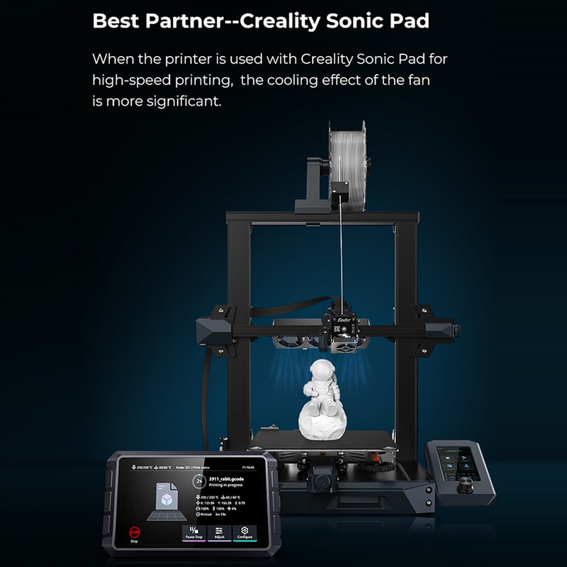 Creality Fan Cooling Kit Fast Heat Dissipation for High-speed Printing