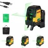 PREXISO Laser Level Self Leveling - 100Ft Rechargeable Cross Line