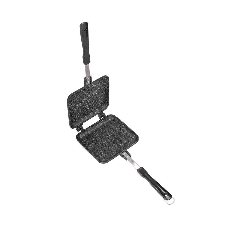 Sandwich Bread Pan Double Sided Frying Pan Non Stick Aluminum