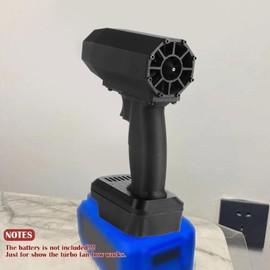Electric Air Duster, 150000RPM High Speed Air Blower Turbo Fan, Cordless Jet Dry Blower, Electric Turbo Jet Blower, Handheld Cordless Air Blower for Car Cleaning Outdoor Camping