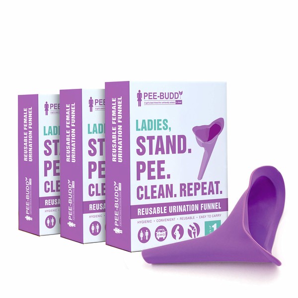 PEE BUDDY Reusable Urinal Urinal Funnel for Women, Pee While