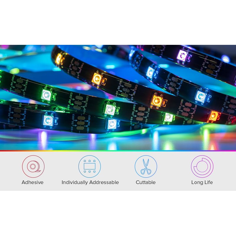 SEZO WS2812B Eco LED Strip 5 m 150 LEDs DC5