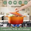 Chef Power Enameled Cast Iron Dutch Oven Pot with Lid