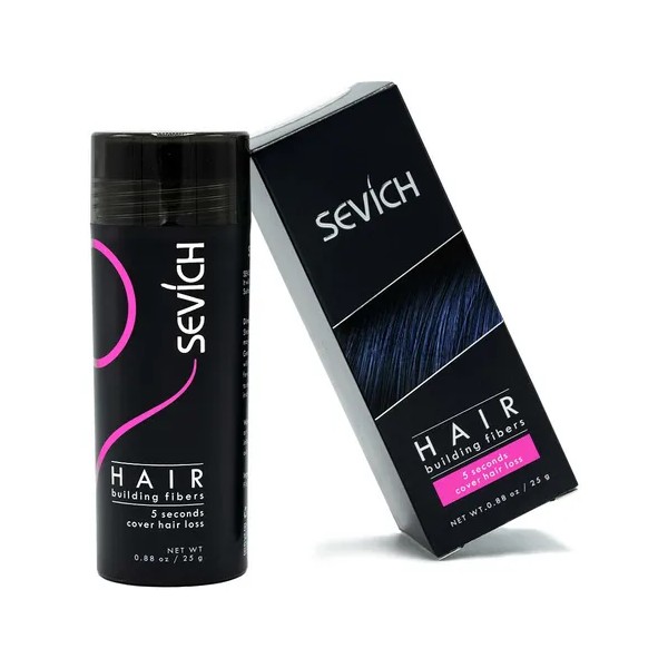 Sevich 25gr. Bote Fibras Capilares Calvicie Cabello, Barba