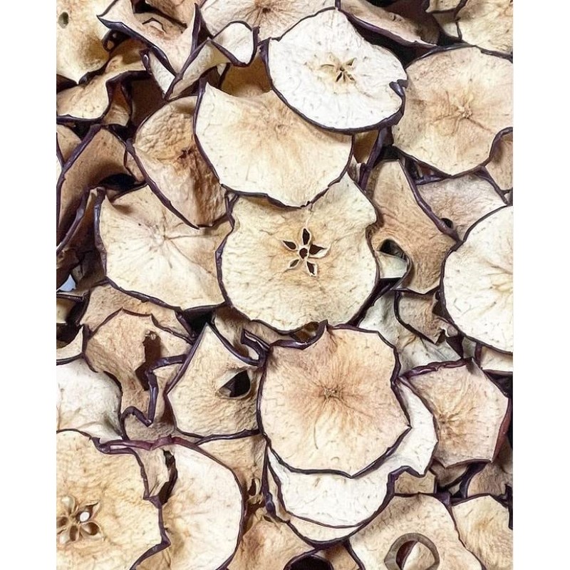 Cocktail Garnish - Dehydrated Red Apple, 2oz, 30+ Slices