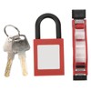 Circuit Breaker Safety Lock Set Transparent Protective Cover Padlocks Kit
