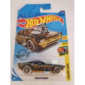 Hot Wheels 2020 Hw Art Cars Rodger Dodger, Black 67/250