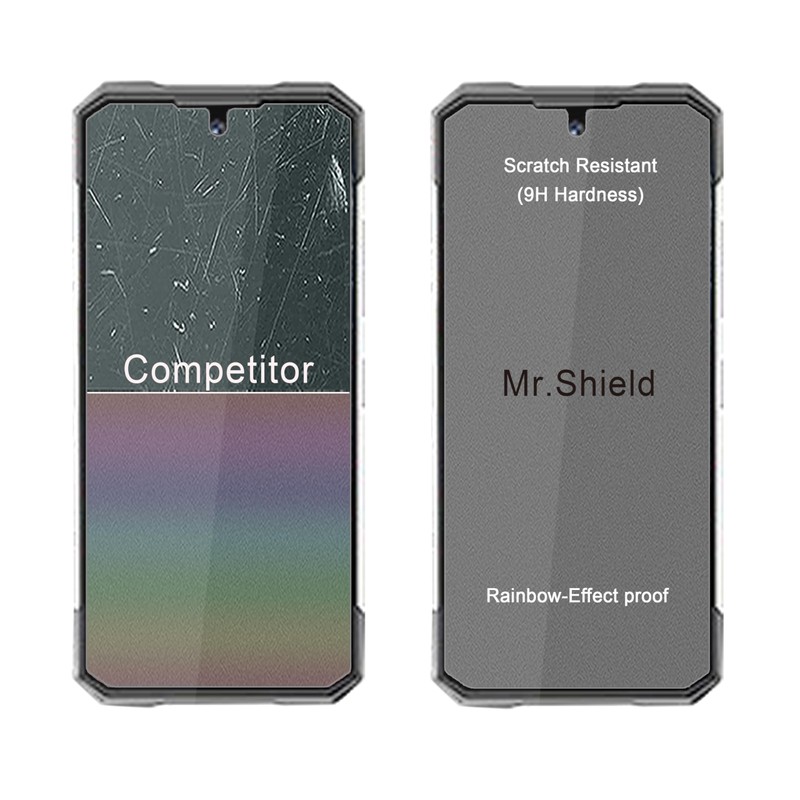 Mr.Shield Screen Protector compatible with DOOGEE S200X / S200 [Tempered