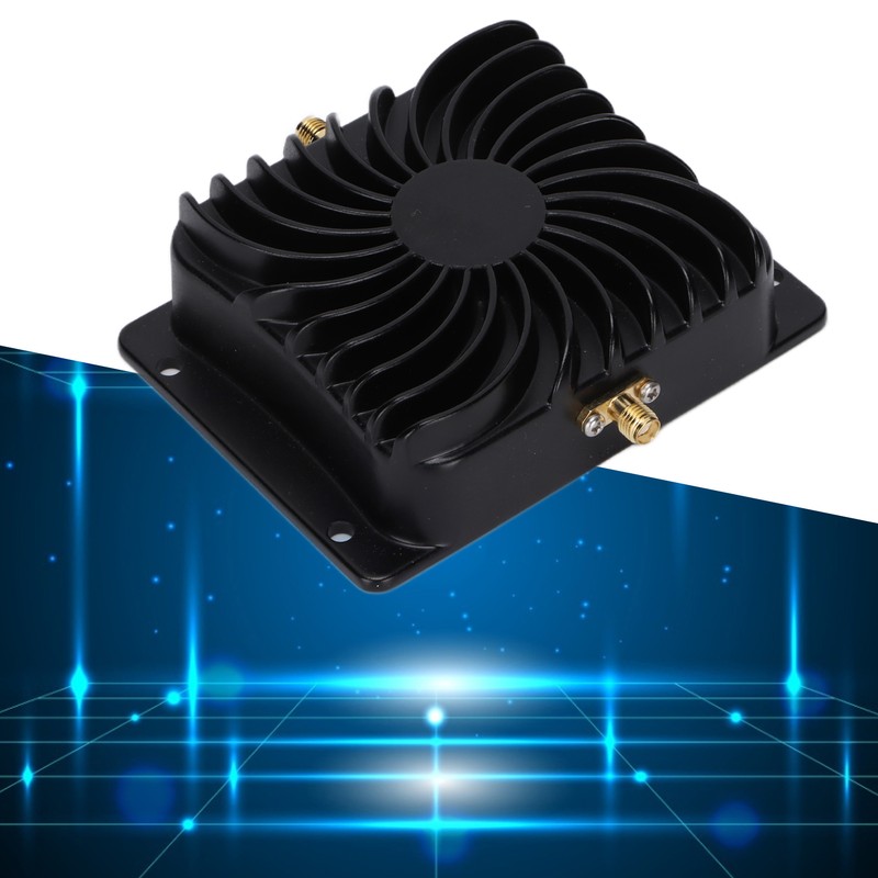WiFi Range Extender Black Spiral Fan Shaped Wireless Signal Amplifier