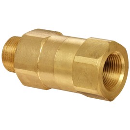 Dixon SCVH8 Brass Safety Check Valve, 1" NPT male x NPT Female