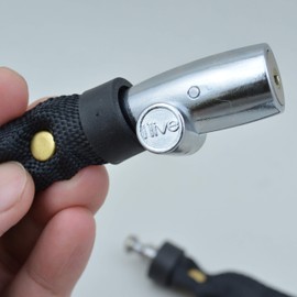 I live 067890 Chain Lock, Black, Key Type, 5 Keys Included