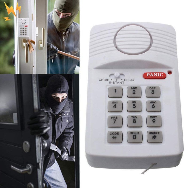H-COME Wireless Home Security Burglar Alarm Garage Shed Caravan Defender