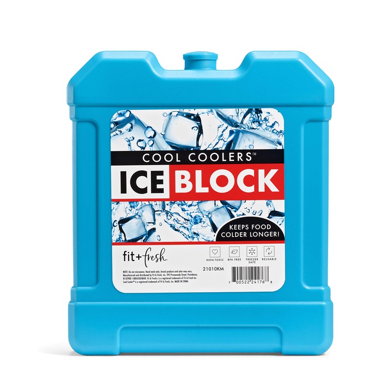 Cool Coolers by Fit + Fresh, XL Cooler Ice Block,