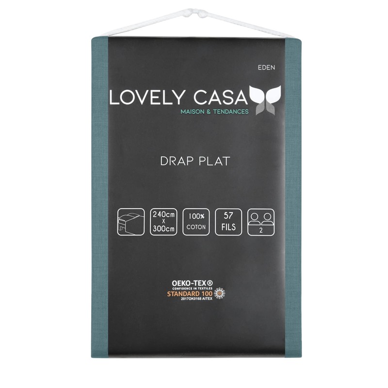 Lovely Casa - Flat sheet – Size 240 x 300