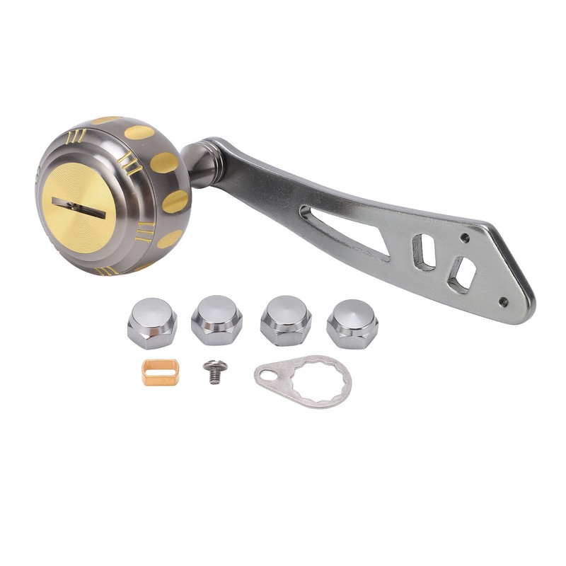 Fishing Reel Handle Metal Power Handle Knob Grip Replacement with