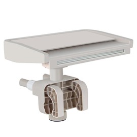 Varesee Pool Fountain Waterfall for Above-Ground Pools with 7-Color LED Lights, Pool Waterfall Power by Filter Pump, Swimming Pool Accessory for Outdoor Decor and Relaxation