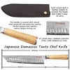 YOUSUNLONG Tanto Chef Knife - 10'' (25.4cm) - Japanese Damascus