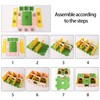 2Pcs ZHENYOUBML Hamster Toys, Including a Six Grid Hamster Maze