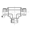Hydraulic Coupling T Piece 3/8 "