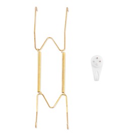 Bilillo Plate Hangers for The Wall, Suitable for 9-11 inch Decorative Plate, Stainless Steel Invisible Heavy Duty Wire Plate Holder with Wall Hooks, Plate Hangers for Displaying Plates