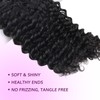 IDN BEAUTY 15A Cambodian Raw Human Hair Bundles Natural Black