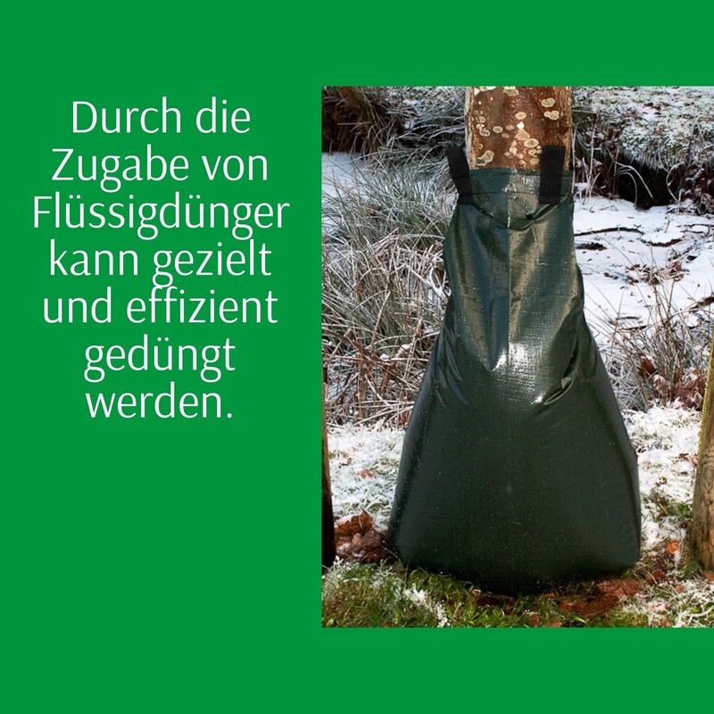 Novatool Bag for Tree Watering, 75 Litres, Green Watering Bag