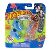 Hot Wheels, Comically Cool™ Skateboard with Tennis Toy for Kids