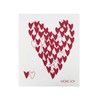 More Joy 4030 Blooming Heart - Toalla ecológica de celulosa