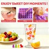 4 Pack Gummy Molds, Silicone Candy Molds Gummy Bear Mold