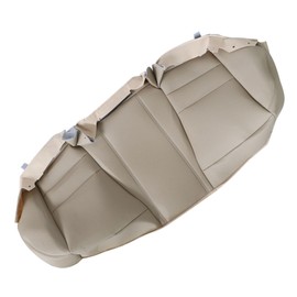 NLQR Back Car Seat Cover, Rear Bench Bottom Vinyl Cover Tan Compatible with Honda Accord 2008 2009 2010 2011 2012