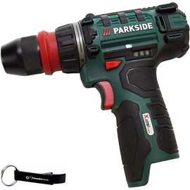 HEADNMORE® Bundle - PARKSIDE® 12V Akku Bohrschrauber PBSA 12 (ohne Akku) +Schlüsselanhänger