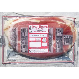 Dan'l Boone Country Ham 3 - 12oz Pkgs (2 1/4 Lbs) with Red Eye Gravy Sample