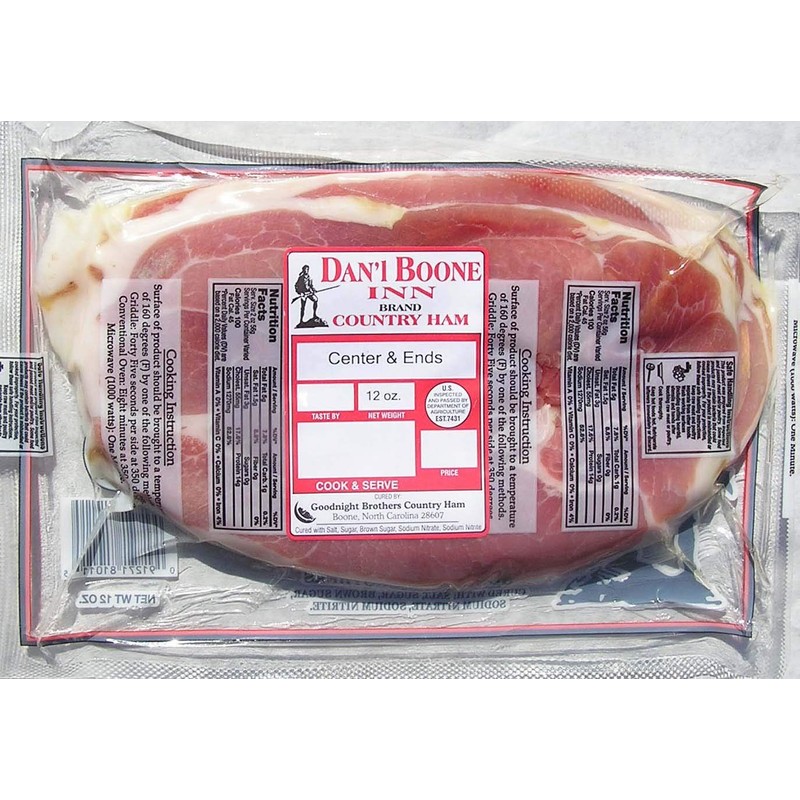 Dan'l Boone Country Ham 3 - 12oz Pkgs (2 1/4