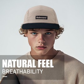 Clape 5 Panel Baseball Cap Short Brim Bump Cap Street Casual Cotton Dad Hat Unisex Snapback Hats Camp Hat