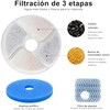 MXCOCO 8pcs Filtros Fuente de Agua de Gatos, Sistema Filtración