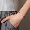 CINSKYING Natural Stone Wave Bracelet for Women, Inspirational Gift (M4)