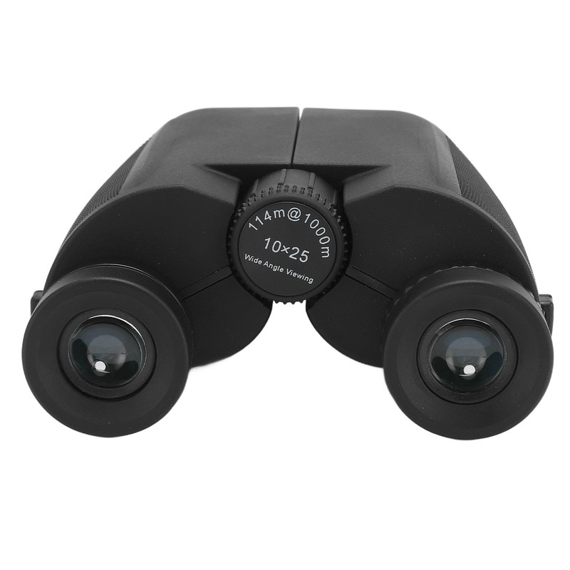10x25 Compact Binoculars for Bird Watching Accurate Focus Adjustable Pupil