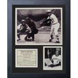 Legends Never Die "Roberto Clemente 3000th Hit Framed Photo Collage, 11 x 14-Inch
