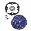 2005-2008 Fits Honda 400EX TRX400EX Blue Non O-Ring Chain &