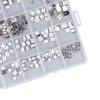 240 Pcs Micro USB Connector Set Stainless Steel Single Row
