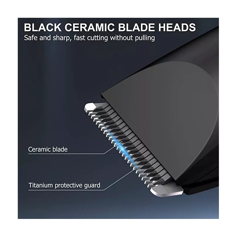 Olov Recortadora Eléctrica De Vello Corporal Húmedo Y Seco