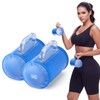 DEIRIS Water Dumbbells, Water Filled Training Weights Set, Water Weight