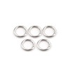 Marcea Round Carabiner Key Ring, Set of 5, Lightweight, Storage,
