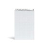 Staples White Paper Steno Pads, Quad Ruled, 6" x 9"