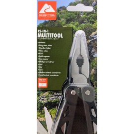 Ozark Trail 12 in 1  Multi Tool Black - NEW
